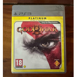 God Of War 3 Ps3 Edicion Plantinum Audio Español Raro