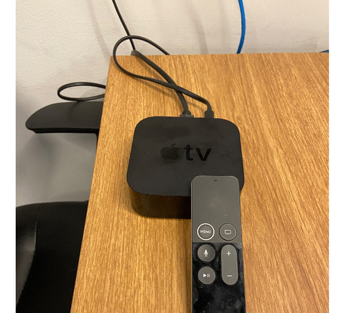  Apple Tv 4k 1ª Geração 2017 4k 32gb Preto