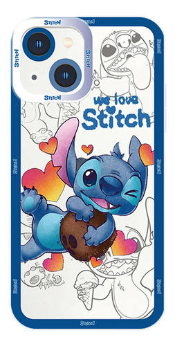 Funda De Silicona Cool Stitch Para iPhone 15, 14, 13, 12, 11