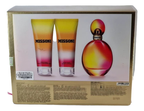 Perfume Cofre Missoni Mujer Edt 100ml Gift Set  