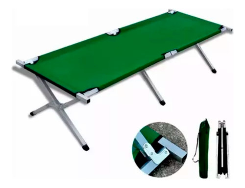 Cama Catre Plegable Portatil Camping Viaje Playa Senderismo