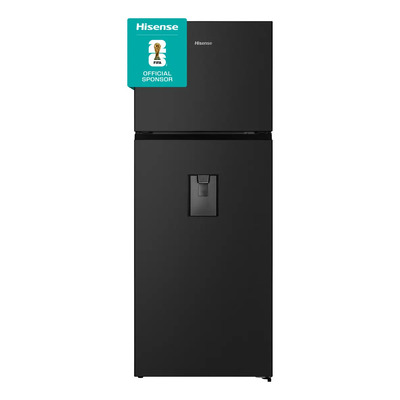 Hisense RT16N6BDX-Refrigerador Top mount,16.5pies cúbicos con Dispensador de Agua,Multi Air Flow,Total No Frost,Tecnología Inversor,70x69x185cm(AnchoxLargoxAlto),Negro | Meses sin interés
