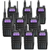 Kit 9 Radios Comunicador Baofeng Uv16 Walk Talk Longo Alcanc