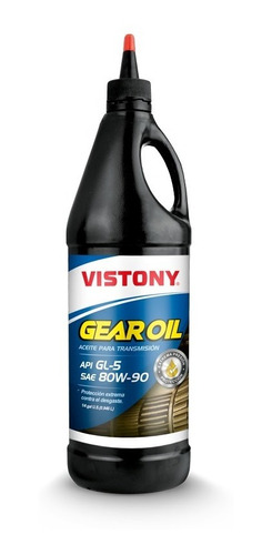 Aceite Vistony Gl5 Gear Oil 80w90