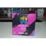 Console Mini Neo Geo Snk International Edition Preto, Cinza E Azul