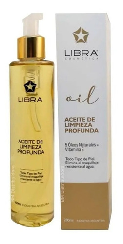 Aceite Limpieza Profunda Waterproof Todo Tipo Piel Libra