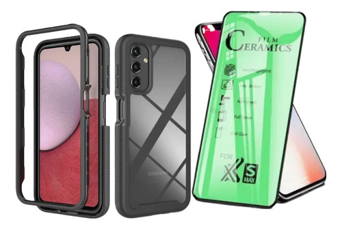 Capa Capinha Anti Impacto Para Galaxy A54+ Pelicula Gel