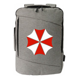 Morral Espalda Umbrella Corp Resident Maleta Portafolio Gris