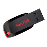 Pendrive Sandisk Cruzer Blade 128gb Usb 2.0