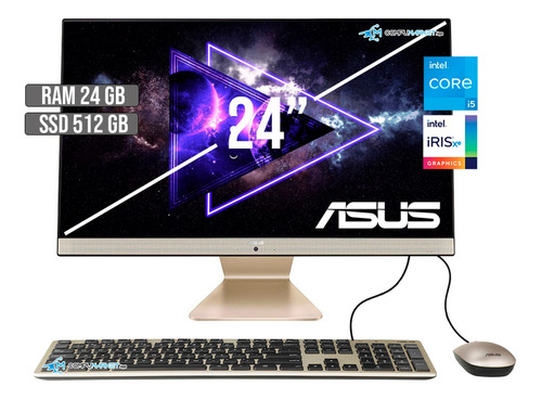 Todo En Uno Asus Intel Core I5 1135g7 Ssd 512gb + Ram 24gb 