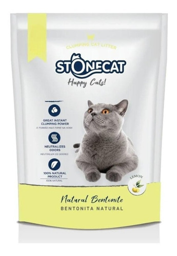 Piedritas Sanitarias Bentonita Stone Cat Perfumadas X 4kg