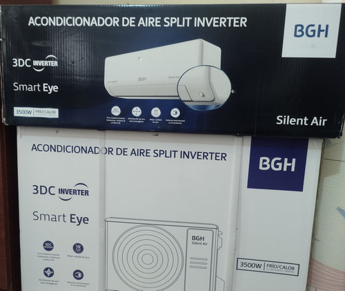 Aire Acondicionado 3dc Inverter Bgh Bsi35wces Solo Reserva. 