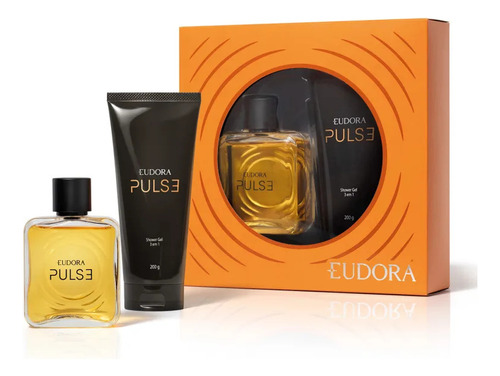 Eudora Pulse Kit Presente Perfume + Shower Gel