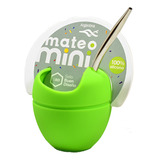 Mate Mateo Mini De Silicona Colores Bombilla Acero Inoxida