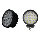 Luz Farol Foco Faenero Neblinero 14 Led 42w Camion Jeep 4x4