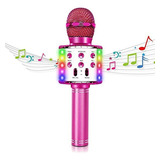 Karaoke Microfono Niños Inalambrico Bluetooth Microfono