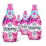 Pack X4 Suavizantes De Telas Downy Floral Concentrado 1,4 L 