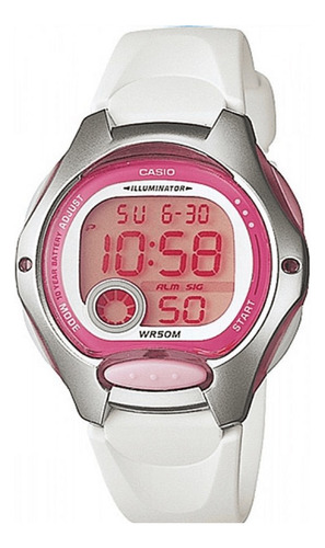 Reloj Casio Digital Sumergible Deportivo Para Mujer Lw200 4b