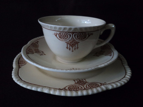 Antiguo Par De Trios De Te Woods Ivory Ware England  (381)