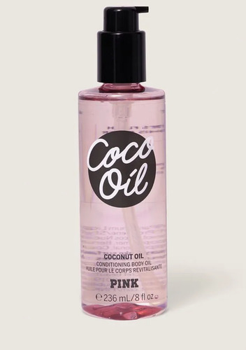 Coco Oil, Aceite Corporal Victoria's Secret Pink. Envíos 
