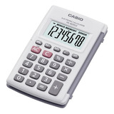 Calculadora De Bolsillo Casio Hl820lv-we De 8 Dígitos, Color Blanco