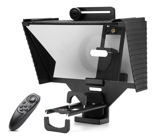 Teleprompter Universal Portátil Con Mando A Distancia Bt