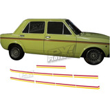 Calcos Fiat 128 Iava Doble Linea Bicolor - Ploteoya