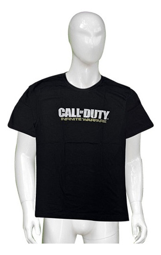 Playera Gris Con Estampado Call Of Duty