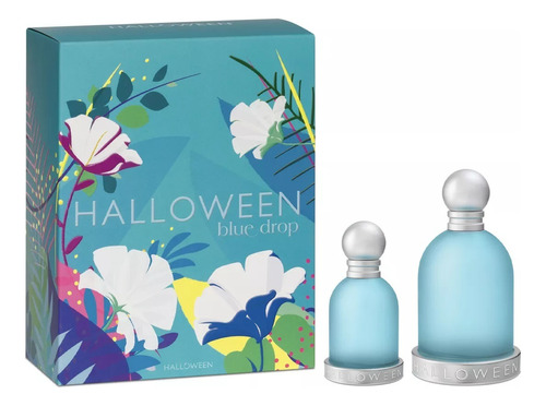 Set Halloween Blue Drop Edt 100ml ( Ver Obsequios ) 3c