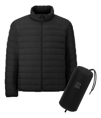 Campera De Pluma Uniqlo Hombre Calidad Premium + Bolsa Suna