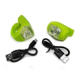 Kit X 2 Luz Led Luces Silicona Usb Recargable 20 + 6 Lms Slp