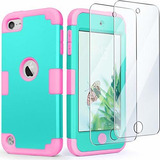 Funda Para iPod Touch 7 Con 2 Micas Resistentes