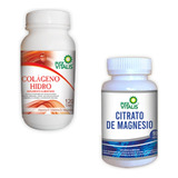 Colageno Hidro + Citrato Magnecio Pack X 3 Meses Auravitalis