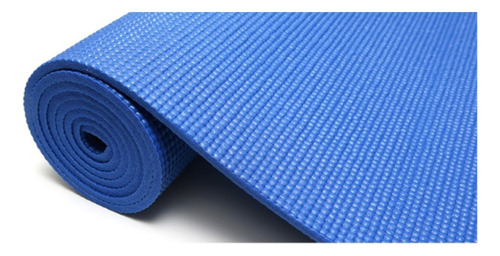 Colchoneta Mat Yoga 8mm Pvc Enrollable Pilates Con Correa