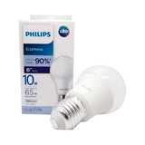 Lampara Led Philips Ledbulb Ecohome 10w (65w) Blanco Frio