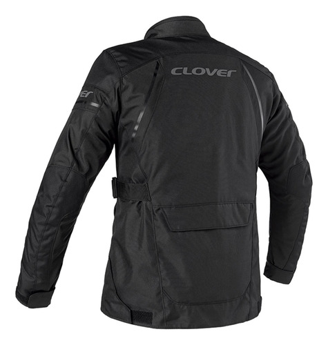 Chamarra Clover Scout-4 Wp Para Dama Negro/gris