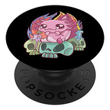 Pastel Goth Axolotl Creepy Cute Occult Kawaii Popsockets Int