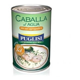 Caballa Puglisi Natural Sin Sal 380 Grs X 5 Unidades