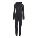 Conjunto Agasalho adidas Feminino Linear Ic3427