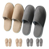 Cozyarea Pantuflas De Spa, 6 Pares De Pantuflas Desechables