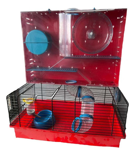 Jaula Hamster 53x45x30 Cms Incluye Comida