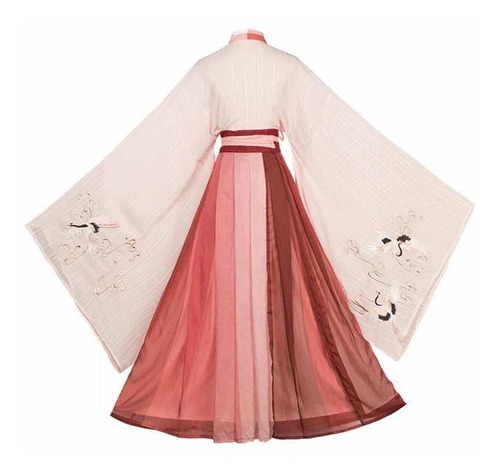 Conjunto Vestido Hanfu Original Hada China No Kimono