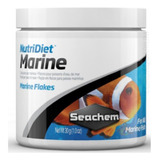 Ração Seachem Nutridiet Marine Flakes 50g Vitamina C, Garlic