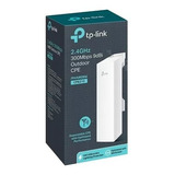 Access Point Tp-link Pharos Cpe210 Blanco 110v/220v Con Poe