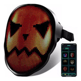 Máscara Led Fiesta Hallowen Cosplay Multi Luminos Recargable