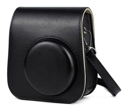 Bolsa Capa Em Couro Sintético Para Câmera Instax Mini 11