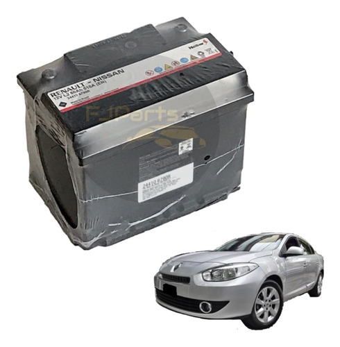 Bateria 60 Amp Original Renault Fluence 2.0 M4r Nissan