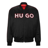 Chamarra Tipo Bomber Para Hombre Hugo Relaxed Fit Ligera