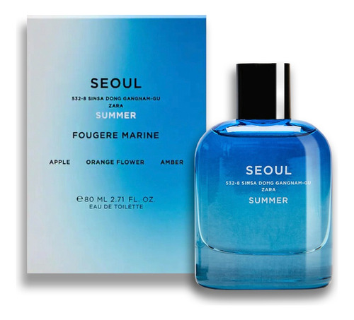 Perfume Zara Seoul Summer Edt 80ml