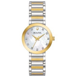 Bulova Modern 98p180 Diamantes Reloj Mujer 30mm